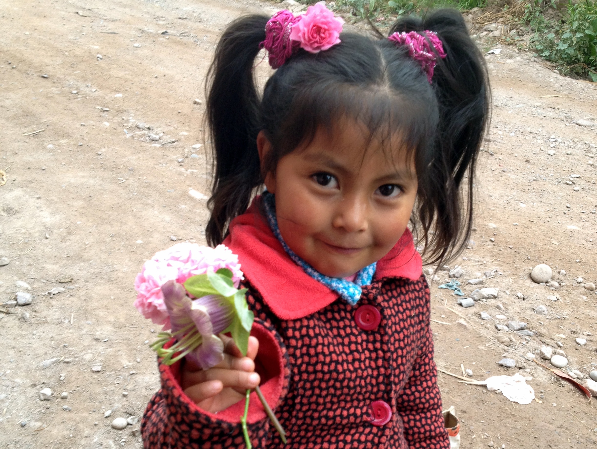 little peruvian girl