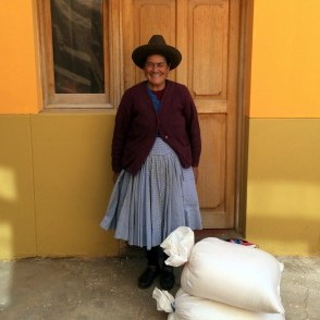 Senora Vilma from near Maras, Peru